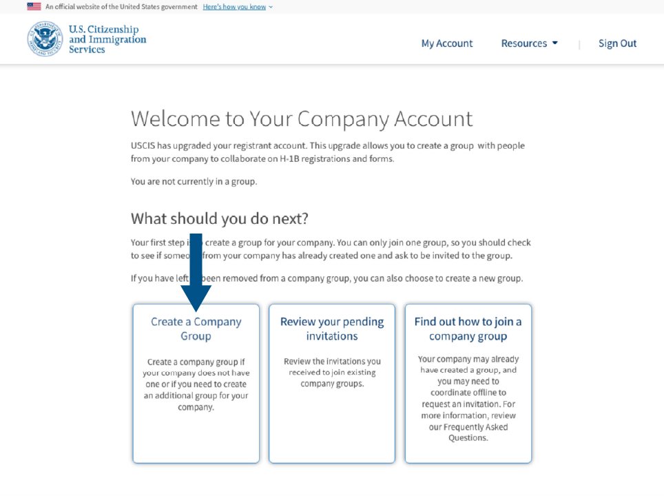 Create a Company Group